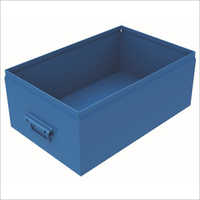 Rectangular Metal Bin