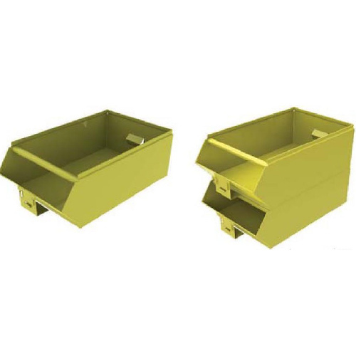 Metal Snout End Bins