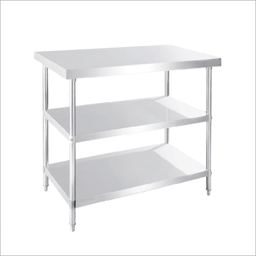 Table Under Shelve Rack Application: Good Working
