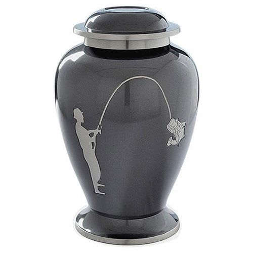 Fishing Sports Cremation Urn