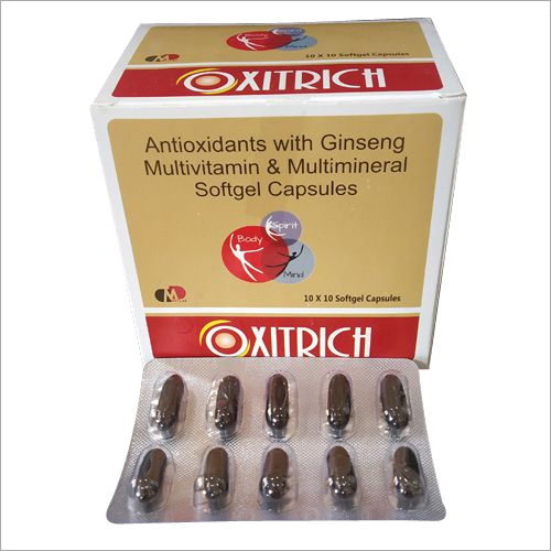 GINSENG ANTIOXIDANT MULTIVITAMIN SOFTGEL CAPSULE