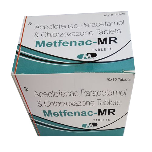 CHLORZOXAZONE, ACECLOFENAC, PARACETAMOL