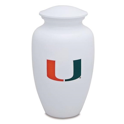 University of Miami Football Classic Urn