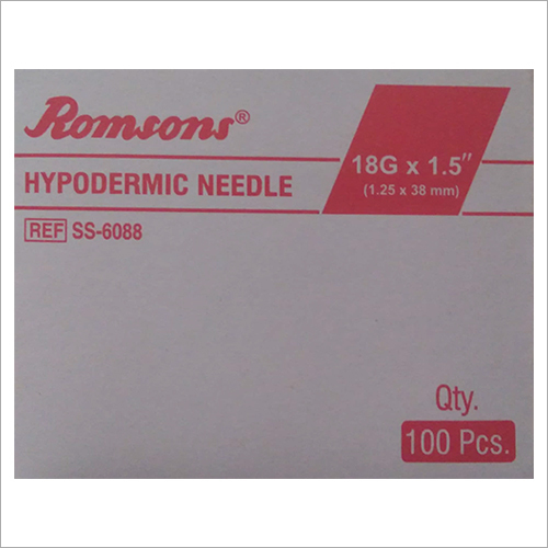 Medical Needle And Syringe