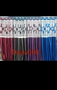 Window Curtain - Floral Pattern Polyester, Variable Dimensions, Burgundy Color | Durable, Easy Install, Decorative, Light Blocking, Privacy Enhanced