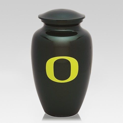 Oregon Ducks Football Cremation Urn