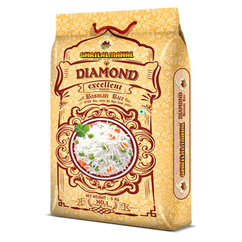 5Kg Diamond Basmati Rice - Broken (%): 5%