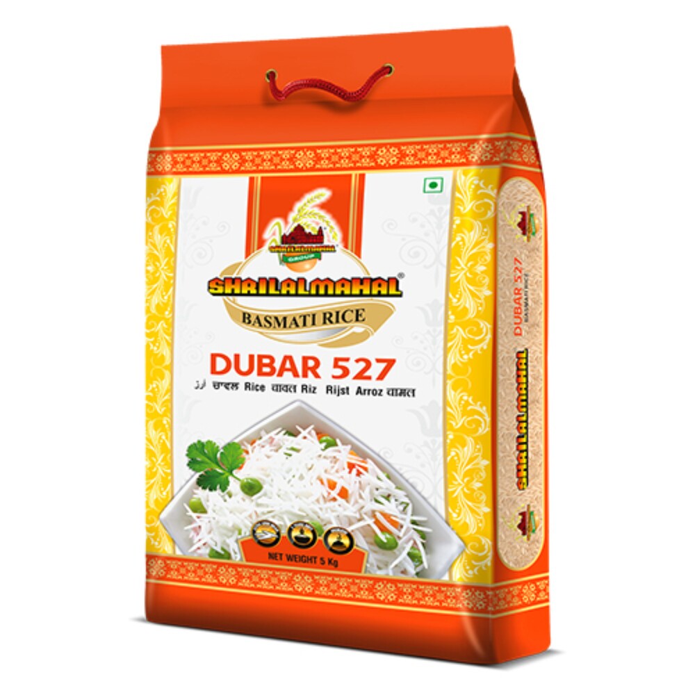 5Kg Dubar 527 Basmati Rice - Color: White