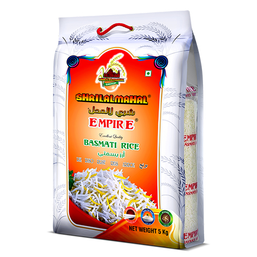 5Kg Empire Basmati Rice Broken (%): 3 %