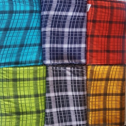 RAYON 120 GSM CHECKS FABRIC