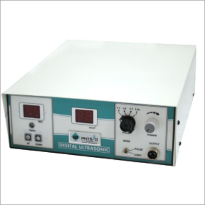 Ultrasonic Therapy Age Group: Adults
