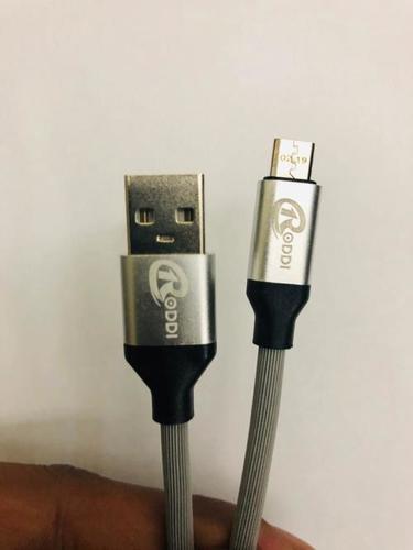 Micro Data & Charger Cable - Copper, 1.2 m, 2.4 Amp | Lightweight, Water & Shock Proof, High-Speed Data Transfer