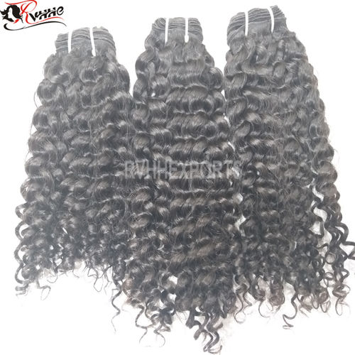 Curly 100 % Remy Human Hair Extensions