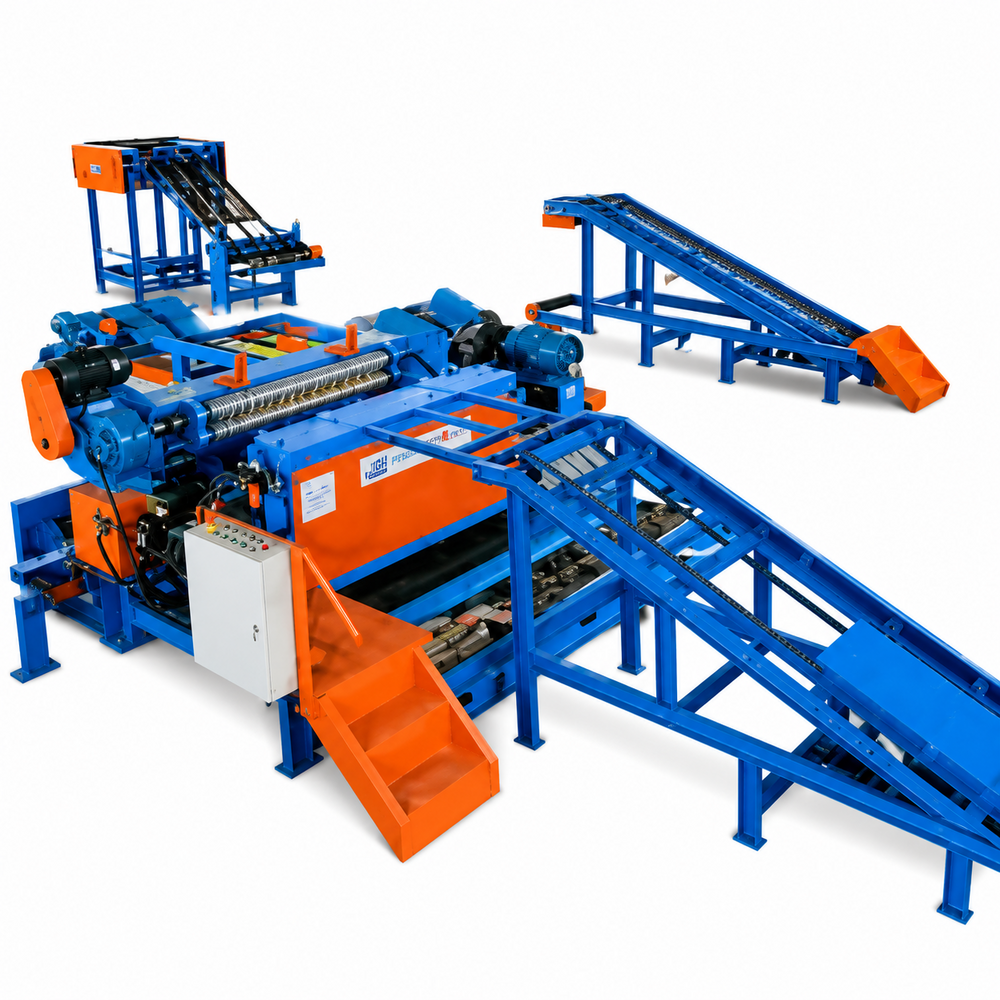 4 Feet Fully Automatic Peeling Production Line with Common Waste Conveyor