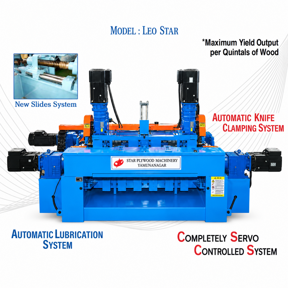 4 Feet 150M Min Super High Speed Veneer Peeling Machine - Automatic Grade: Automatic