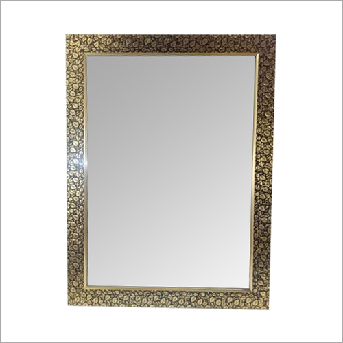 Plastic Frame Bathroom Mirror - Plastic Frame Varied Sizes Gold | Stylish Design Durable Lightweight Clear Reflection