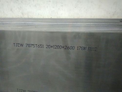 Aluminium Alloy Plate 7075