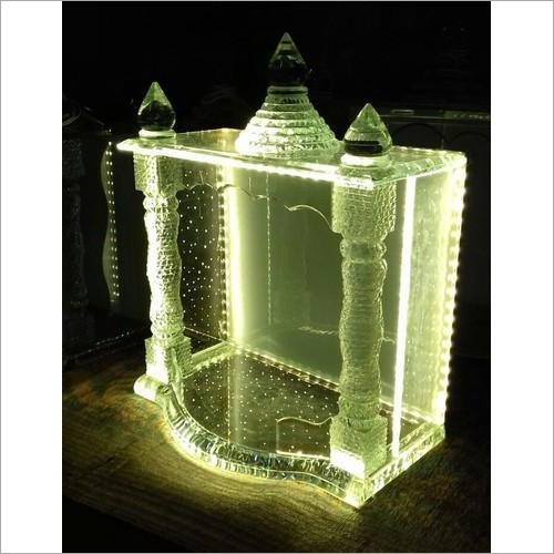 Glass Pooja Mandir