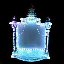 LED Glass Mandir