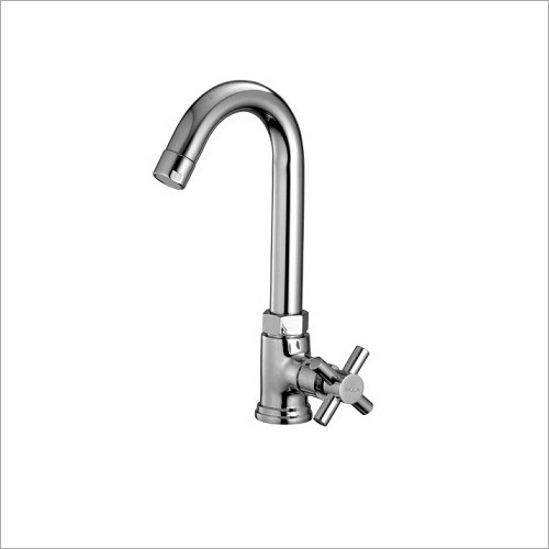 Swan Neck Cross Head Basin Tap