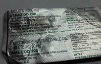 lamotrigine sustained release tablets