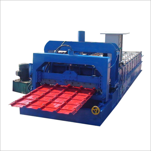 Tile Roofing Machine - Steel Material, Variable Dimensions | Durable Design, Easy Operation, Quiet, Corrosion Resistant, Adjustable Speed