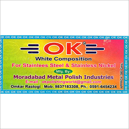 White Composition for Stainless Steel