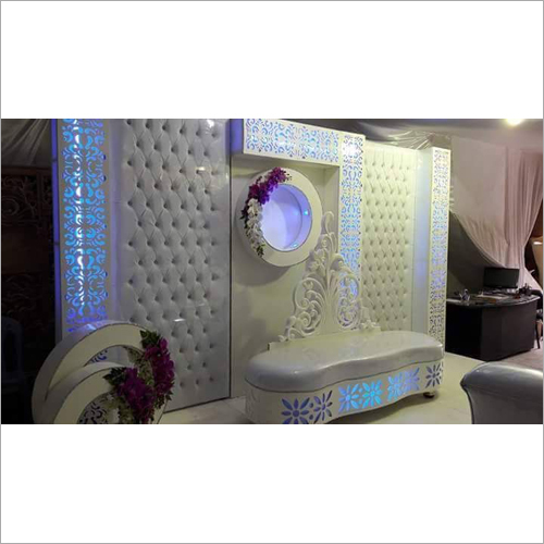 Party Decoration Designer Fiber Backdrop