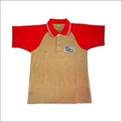 Brown & Red Boys Knitted School T-Shirts