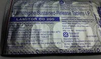 lamotrigine sustained release  tablets