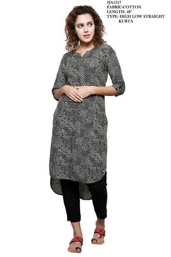 Cotton Printed Kurti