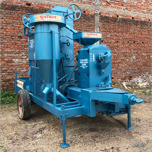 Semi-Automatic Rice Mill Machine