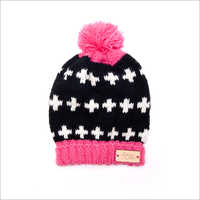 Baby Designer Knitted Cap