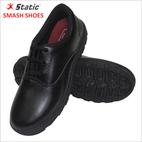 Boys Black  School Shoes