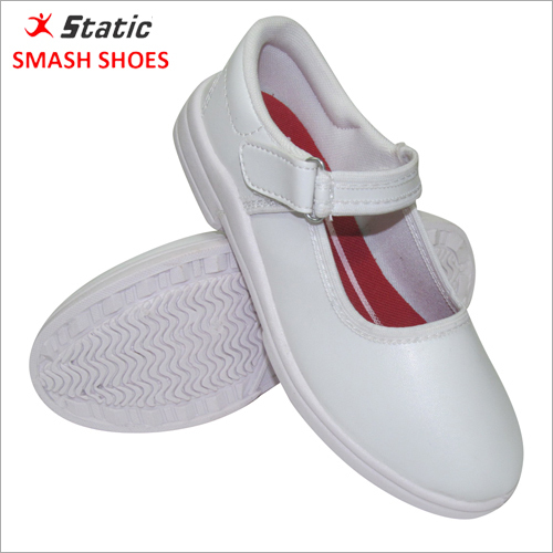 Dry Cleaning Women White School Shoes