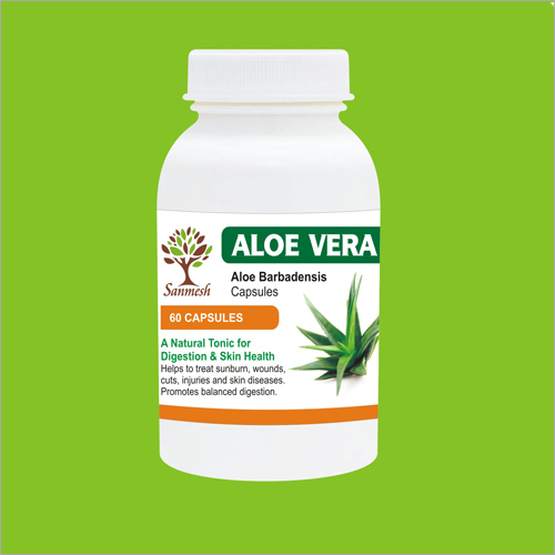 Aloe Vera Capsules Age Group: For Adults
