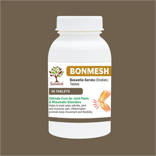 Boswellia Serrata Shllaki Tablets Age Group: For Adults