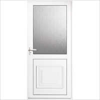 Designer Aluminium Door - 1.5 Inches Thick, Frosted Glass Finish | Powder Coated, Concealed Hinges, Stainless Steel Handle, Long-lasting Elegance