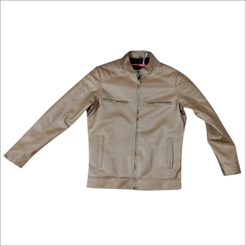 Chinese Leather Look Winter Jacket