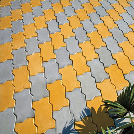 Yellow Chequered Tiles