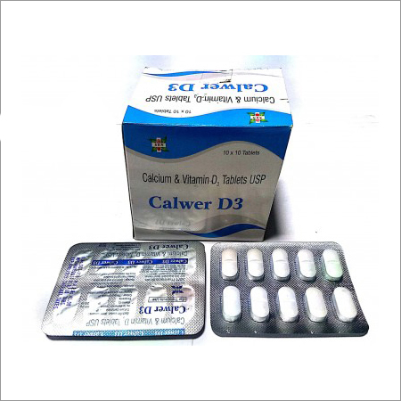 500 Mg Calcium Carbonate + Vit D3 250 I.U Tablet