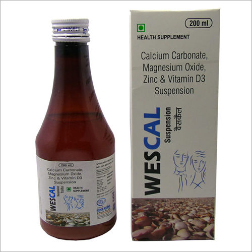 Calcium Carbonate Syrup