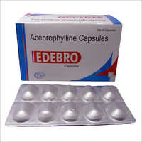 Acebrophylline Capsules - General Medicines, Acebrophylline, Safe For Chronic Obstructive Disease, Bronchitis Relief, Anti-inflammatory Action, Non-sedative Formula
