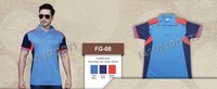 Blue And Red Sports T Shirts Fg-08