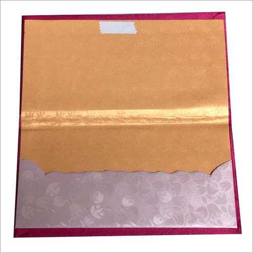 Single Piece Fancy Envelope