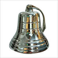 Brass Bell - 100mm X 80mm, Gold | Pure Brass, Clear & Loud Sound, Durable, Polished Finish, Appealing Look, Long Life, 80db Sound Level