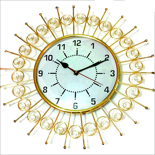 Decorative Antique Brass Wall Clock