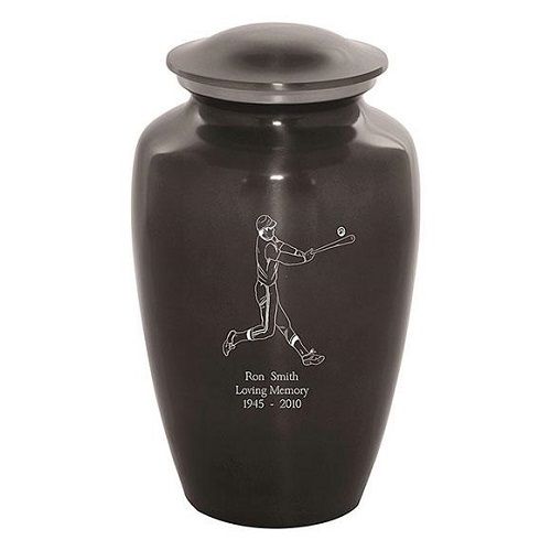 Custom Engraved Baseball Cremation Urn