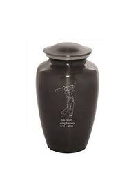 Custom Engraved Baseball Cremation Urn