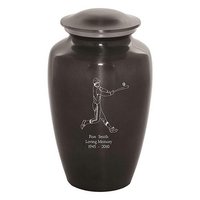 Custom Engraved Basketball Cremation Urn
